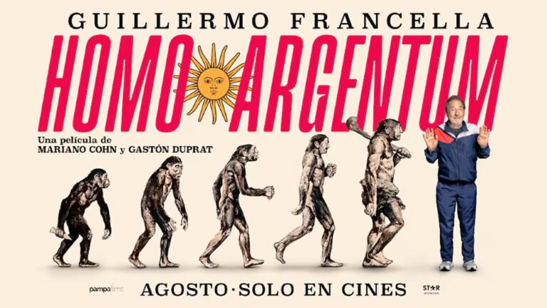 Homo Argentum:  Francella como maestro de ceremonia de un sainete tragicomico