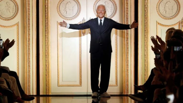 Giorgio Armani: quiénes heredarán los cerca de 13 mil millones de euros de su fortuna