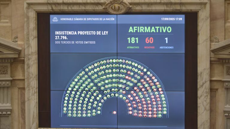 Contundente rechazo a los vetos de Milei: Diputados ratificó el financiamiento del Garrahan y las universidades