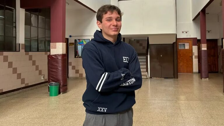 Un joven de Lanús quedó seleccionado entre los 10 mejores estudiantes del mundo