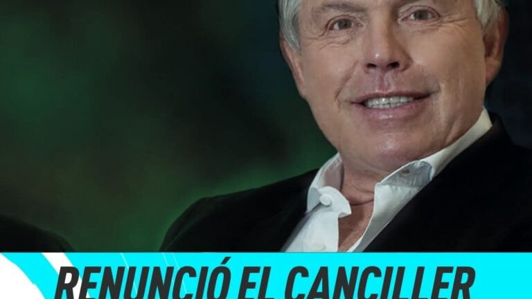 Renuncio el Canciller Werthein