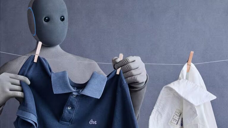 Tecnología Futuria Como Robotina: así es Neo, el robot humanoide que promete limpiar tu casa, pero que por ahora es una marioneta