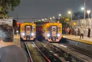 Último momento: chocaron dos trenes del Urquiza
